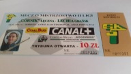 bilet GÓRNIK Łęczna - LECHIA Gdańsk 19.05.2001
