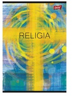 Zeszyt do religii A5 60 kartek w kratkę, mix wzorów okładek - 1szt.