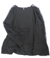 Z669_CZARNA BLUZKA/NA OKAZJE - rozm 44/46