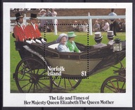 1985 Norfolk urodziny Elżbiety Mi blok 7 **