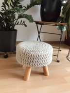 MAMAJASTUDIO Pokrowiec na stołek,30cm,taboret.