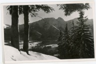 ZAKOPANE - TATRY - WIDOK NA GIEWONT
