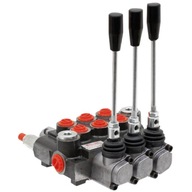 Zawór P40 3x DW (A-B zamknięte / sprężyna zwrotna)