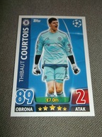 MATCH ATTAX 2015-2016 Chelsea F.C. Thibaut Courtois 127