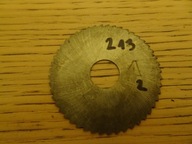 Frez piłkowy 60x1,0x16 z 48 hss 60 mm 1,0 mm 48 zębów (213)