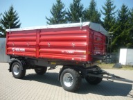 Przyczepa dwuosiowa paletowa Metal Fach T739A 14t T711