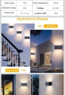 Lampa elewacyjna Oledowani 130 lm zasilanie sieciowe