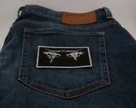 Naszywka Haftowana SMUTNE OCZKA Sad Eyes – 10x5,5 cm