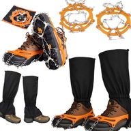 ZESTAW RACZKI NA BUTY 36-45+STUPTUTY ANTYPOŚLIZGOWE OCHRANIACZE WODOODPORNE