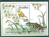 PTAKI. ŻABA. LESOTO. Mi Bl. A**1994r.