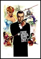 A2 PLAKAT FILM POZDROWIENIA Z ROSJI, FROM RUSSIA WITH LOVE, JAMES BOND 1963