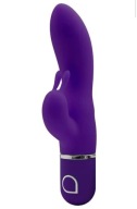 Wibrator Abia Clonia fioletowy dildo masażer łechtaczki króliczek