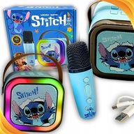 ZESTAW KARAOKE STICH DLA DZIECI GŁOŚNIK BLUETOOTH MIKROFON Z MOTYWEM STITCH