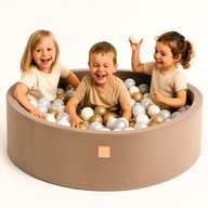 Kojec dla dzieci z piłkami Suchy Basen z Kulkami MISIOO Velvet 200 Piłek