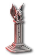 (CNP) - Church of Wrath Props: Gargoyle Pillar - (3DPT)