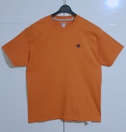 Koszulka T-Shirt Bawełniana Pomarańczowa Champion |R. L