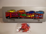 1:87 herpa - man volkswagen laweta + 4 x volkswagen golf 4 x vw corrado