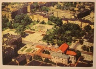 LUBLIN. Plac Litewski - widok z lotu ptaka