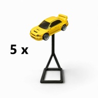 5 x HotStand - Stojak Podstawka Hotwheels/matchbox - czarna