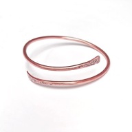 Bransoleta - opaska z miedzi. Prosta i efektowna.