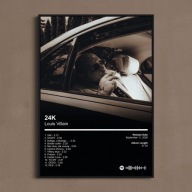 Plakat A3 Louis Villain 24K Rap Album Prezent