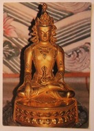 BUDDA - AKSOBHYA, brass, 17th, Fine Arts Museum, Ułan Bator, MONGOLIA