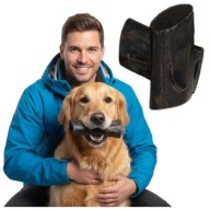 GRYZAK DLA PSA RÓG BAWOLI DO NADZIEWANIA NATURALNA ZABAWKA BUFFALO HORN L