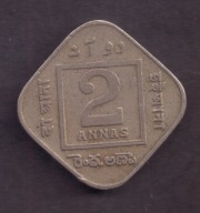 Indie Brytyjskie - 2 Anna 1919 rok