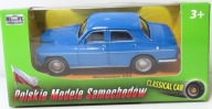 Model Warszawa 224 PRL Metalowy Skala 1:34 Polskie Modele Samochodów