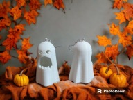 Kolczyki. Duchy. Halloween.