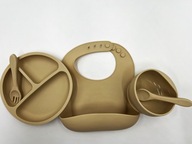 ZESTAW SILIKONOWYCH NACZYŃ DLA DZIECI