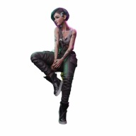 Figurka 3D - Cyberpunk 2077 - Judy - 16K - Bulkamancer -POMALOWANA-