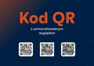Personalizowany KOD QR do Twojej strony www, linku (bez limitu skanów)