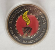 Brązowy medal ŻW Żandarmeria Wojskowa Witczak coin w kapslu kapslowany