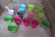 ZESTAW DEKORACYJNY DONICZKI WIADERKA