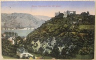 Ruine Rheinfels bei St. Goar, ZAMEK, NIEMCY, CIEKAWA, STARA