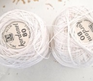 Włóczka Kordonek biały 35g