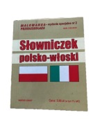 Słowniczek polsko-włoski Mieczysław Jackowski kieszonkowy RETRO bdb stan