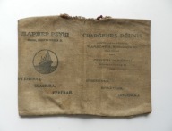 ETUI na BILET do AMERYKI, KRESY PIŃSK LWÓW WILNO - REKLAMA STATEK GAL II RP