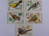 ZSRR - Ptaki sanitariusze lasu - Mi. 4883-87 **