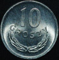 10 groszy 1970 - menniczy egzemplarz