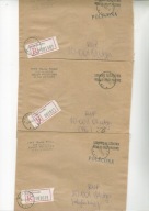 'R"Kobułty-trzy koperty polecone