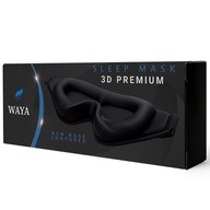 WAYA 3D PREMIUM NOSE Maska na oczy do spania 100% zaciemnienie
