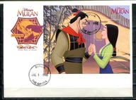 A54115)Disney: Gambia Bl 37 FDC