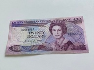 Karaiby Wschodnie - 20 dolarów