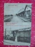 JAWORZNO SZCZAKOWA MYSŁOWICE SOSNOWIEC BUKOWNO DWORZEC KOLEJOWY POCIĄG 1913