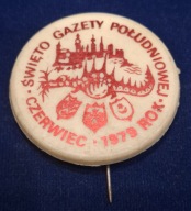 KRAKÓW ŚWIĘTO GAZETY POŁUDNIOWEJ ODZNAKA