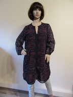 MAISON SCOTCH sukienka tunika we wzory luźna_ L