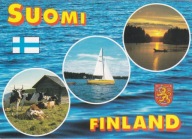 FINLANDIA - SUOMI - FINLAND - FLAGA - HERB