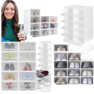 SZAFKA NA BUTY ASATO 22,5 X 13 X 32,5 CM BIAŁY , REGAŁ NA BUTY